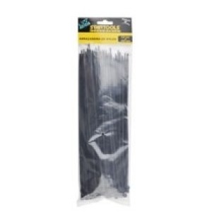 Abraçadeira Nylon Preta 3,6x250mm  AR0146 - STARTOOLS
