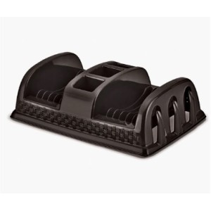 Escorredor De Pratos Preto Compacto Rattan 096/P - NITRON
