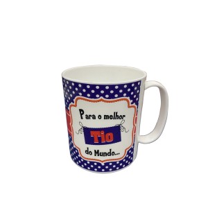 Caneca 350ml PP Familia Sortidas