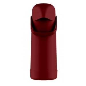Garrafa Termica 1L Pump Vermelho Aurora - TERMOLAR