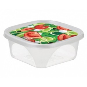 Pote quadrado 230ml decorado 4118 - Jaguar