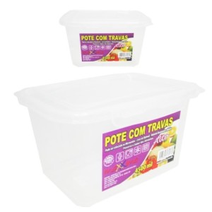 Pote Com Trava Alto 4500ml 217 - MAXXIMO