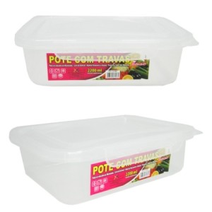 Pote Com Trava Baixo 2200ml  213 - MAXXIMO
