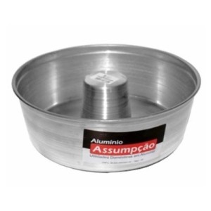 Forma De Bolo Tubo Extra - ALUMÍNIO ASSUMPÇÃO