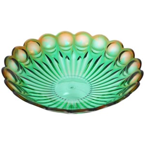 FRUTEIRA DE MESA ESFERAS K56 BICOLOR VERDE/AMBAR COCA KEITA