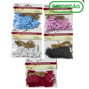 MINI PRENDEDOR MG-9189 COLOR MADEIRAMEGAGIFT