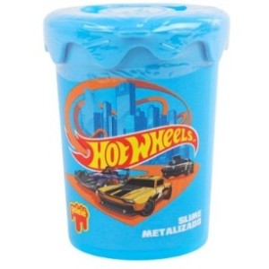 SLIME GELELÉ 180G HOT WHEELS 3949 PERFUMADO METALIZADO DOCE BRINQUEDO