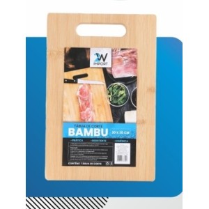 TABUA DE CORTE BAMBU 24X34CM 8701 MULT. RET. 2W