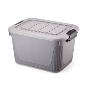 CONTAINER COM RODAS 30L 1530CZ CINZA PLASNORTHON