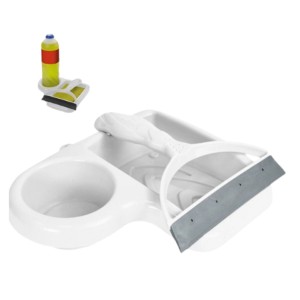 KIT PORTA DETERGENTE/RODINHO KPIAFB BCO KEITA