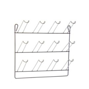 Porta Copos Com 12 Lugares Cromo  8450 - Estilqui