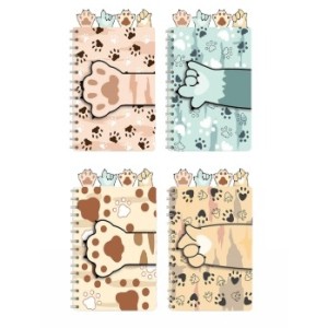 BLOCO DE ANOTAÇÃO GATINHO 64 PAGINAS MG-9655 COLOR MEGAGIFT