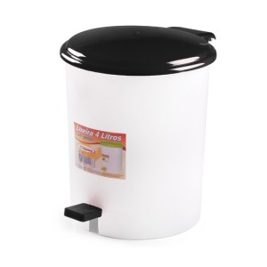 Lixeira com pedal 4 LTS  10.06 - Injetemp