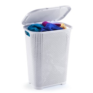Cesto Rattan Branco 30L CR1261 - Monte Libano