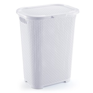 Cesto Rattan Branco 30L CR1261 - Monte Libano