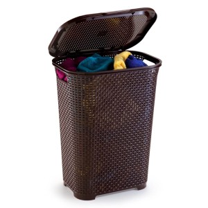 Cesto Rattan Cinza 30L CR1262 - Monte Libano