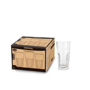 Copo 340ml  Linha Jade Com 6 Peças  SL0865 - Original