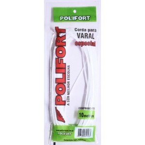 CORDA PARA VARAL ESPECIAL 10M 13785 BRANCO POLIFORT