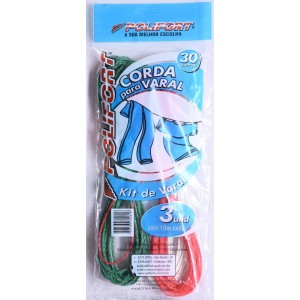 Kit De Varal C/3PÇS - POLIFORT